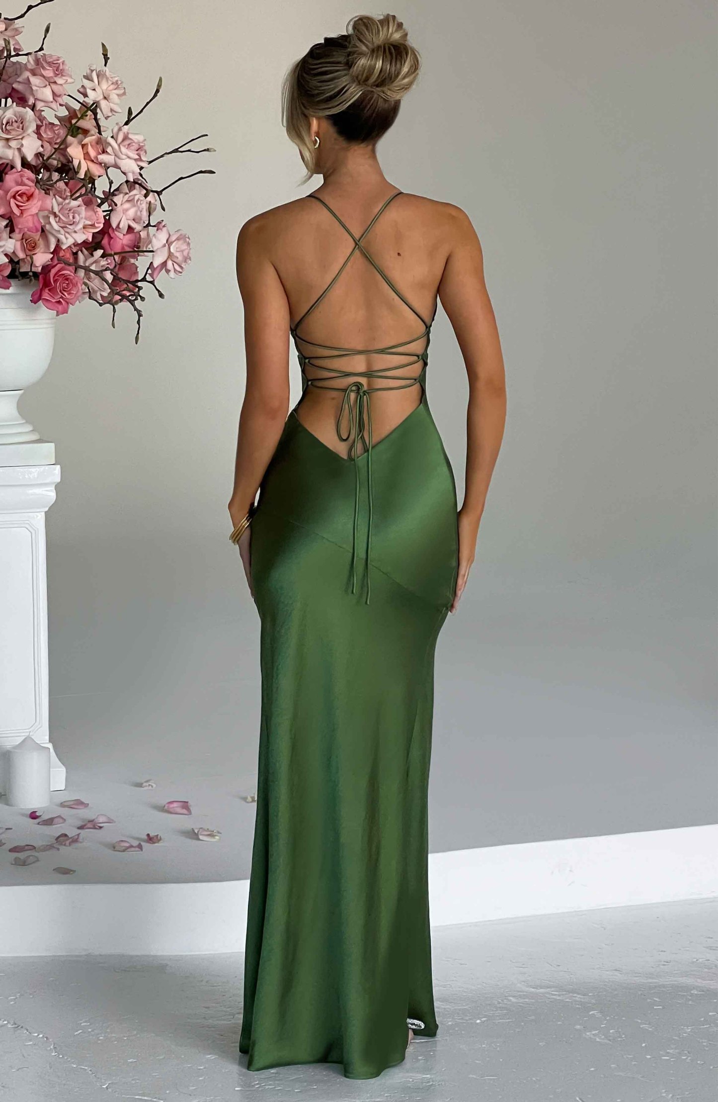 Isobel Maxi Dress - Emerald-My Top Dress.All Rights Reserved