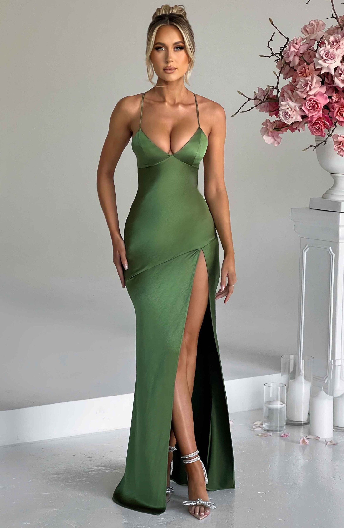 Isobel Maxi Dress - Emerald-My Top Dress.All Rights Reserved