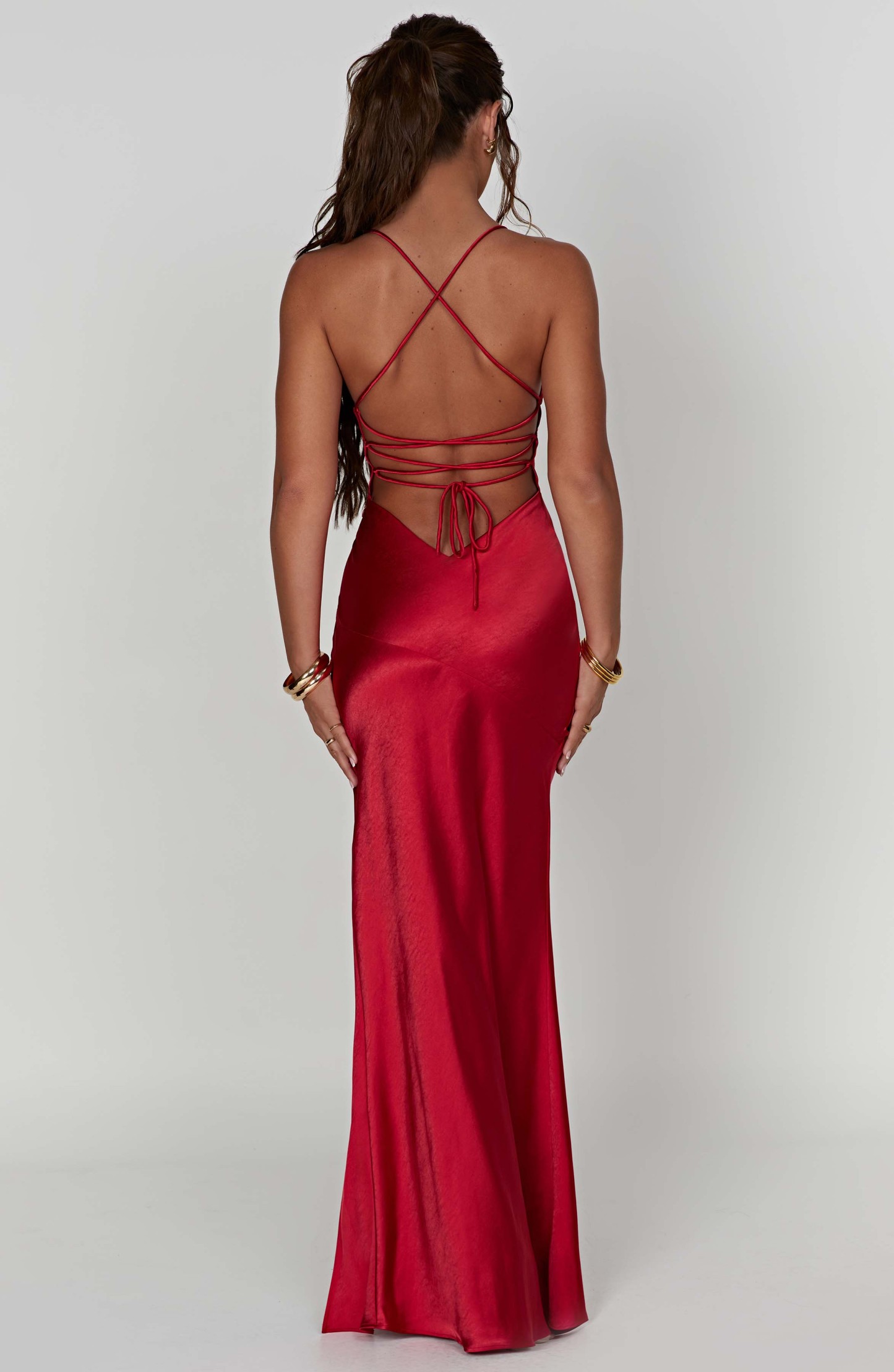 Isobel Maxi Dress - Red-My Top Dress.All Rights Reserved