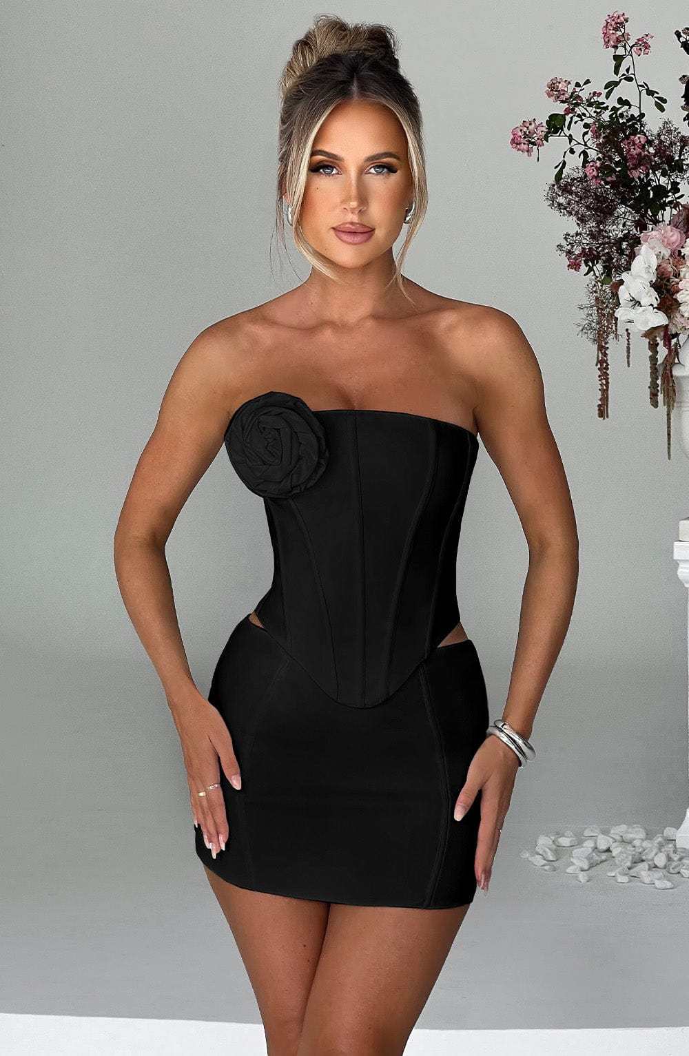 Jacquie Corset - Black-My Top Dress.All Rights Reserved