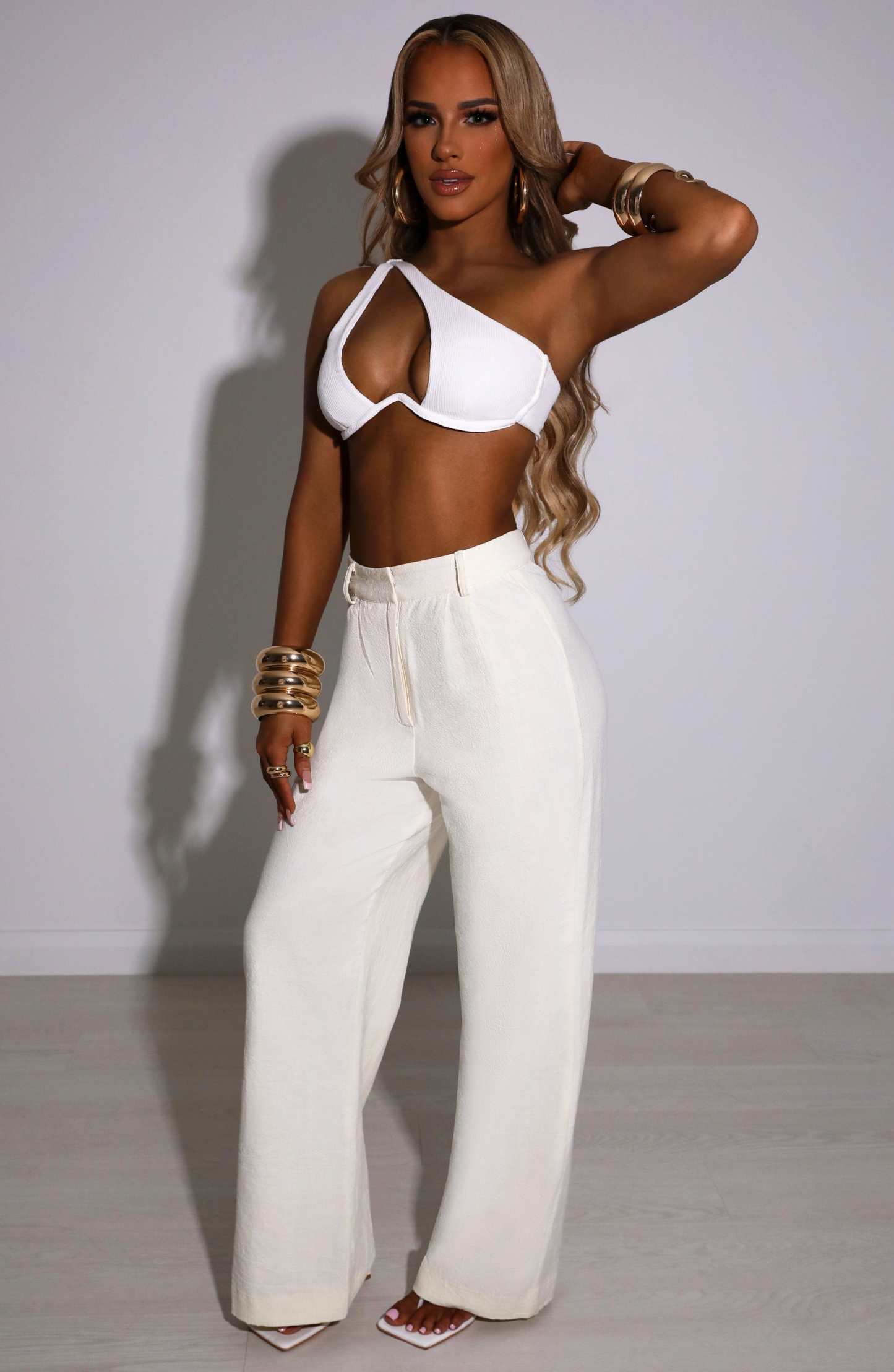 Jadae Pants - Cream-My Top Dress.All Rights Reserved