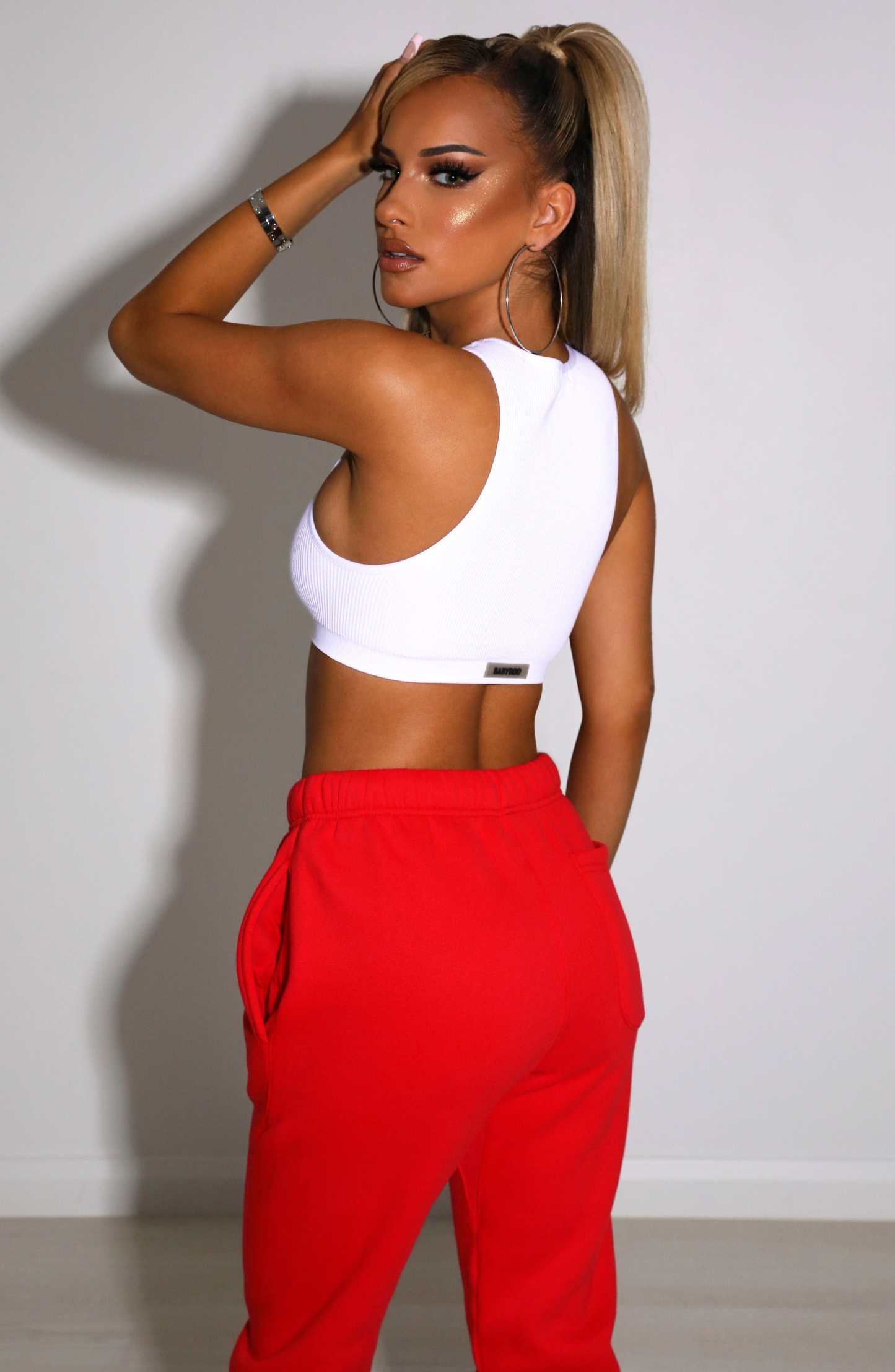 Jae Luxe Crop - White-My Top Dress.All Rights Reserved
