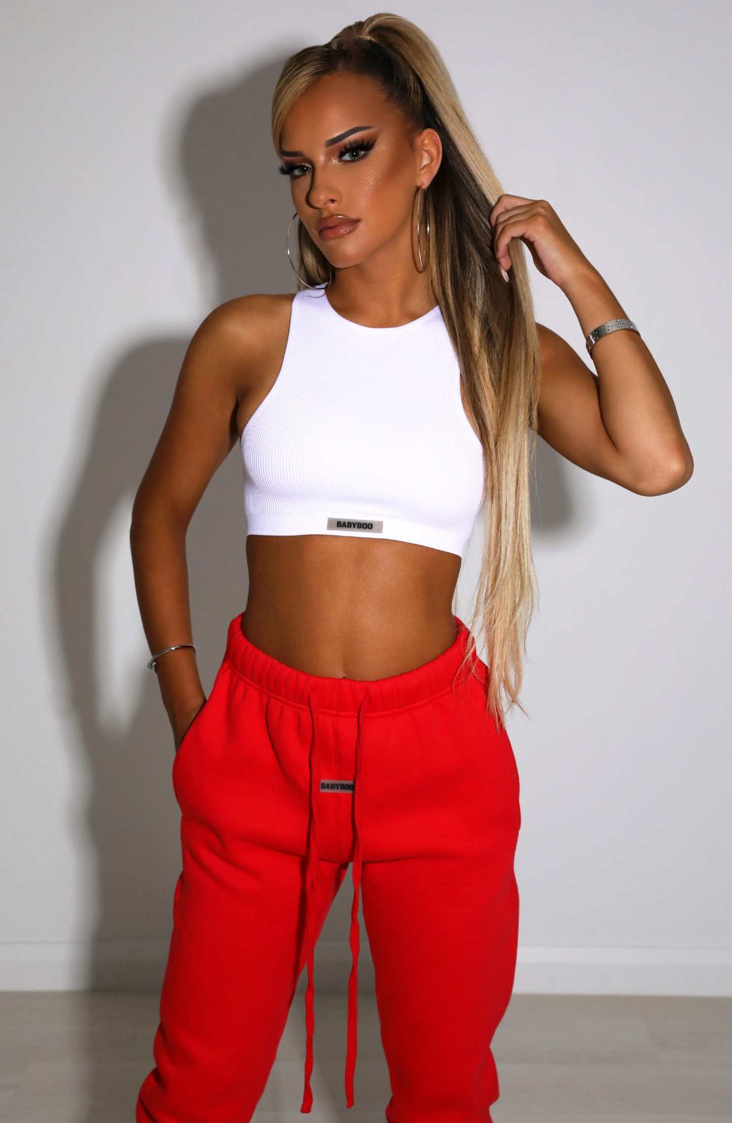 Jae Luxe Crop - White-My Top Dress.All Rights Reserved