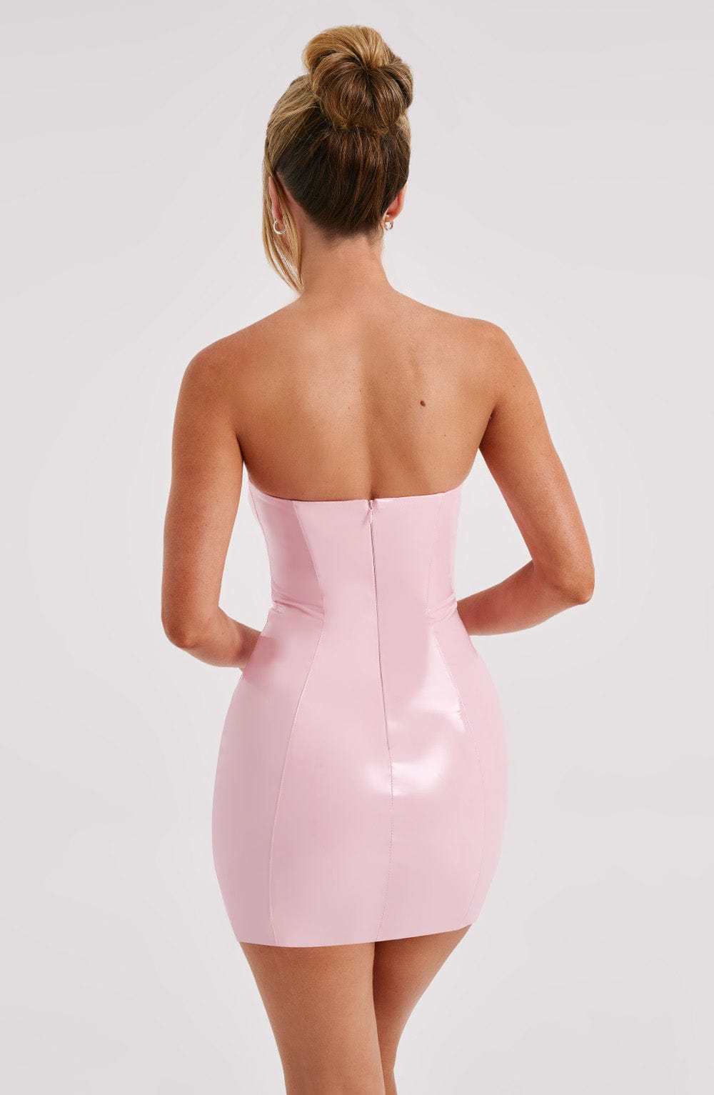 Janet Mini Dress - Pink-My Top Dress.All Rights Reserved