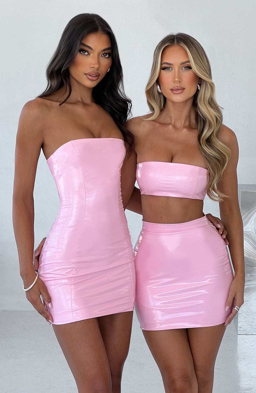 Janet Mini Dress - Pink-My Top Dress.All Rights Reserved
