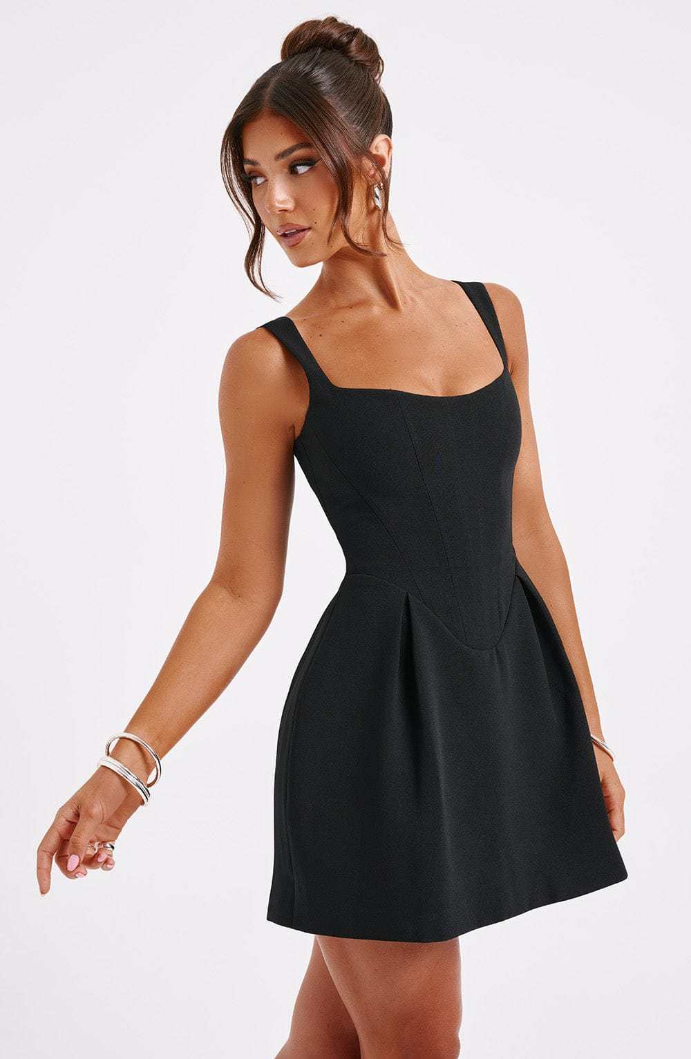 Janiyah Mini Dress - Black-My Top Dress.All Rights Reserved