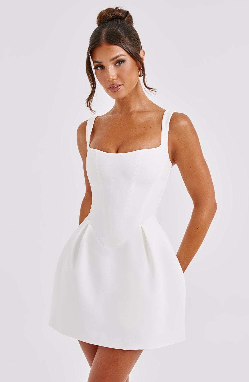 Janiyah Mini Dress - Ivory-My Top Dress.All Rights Reserved