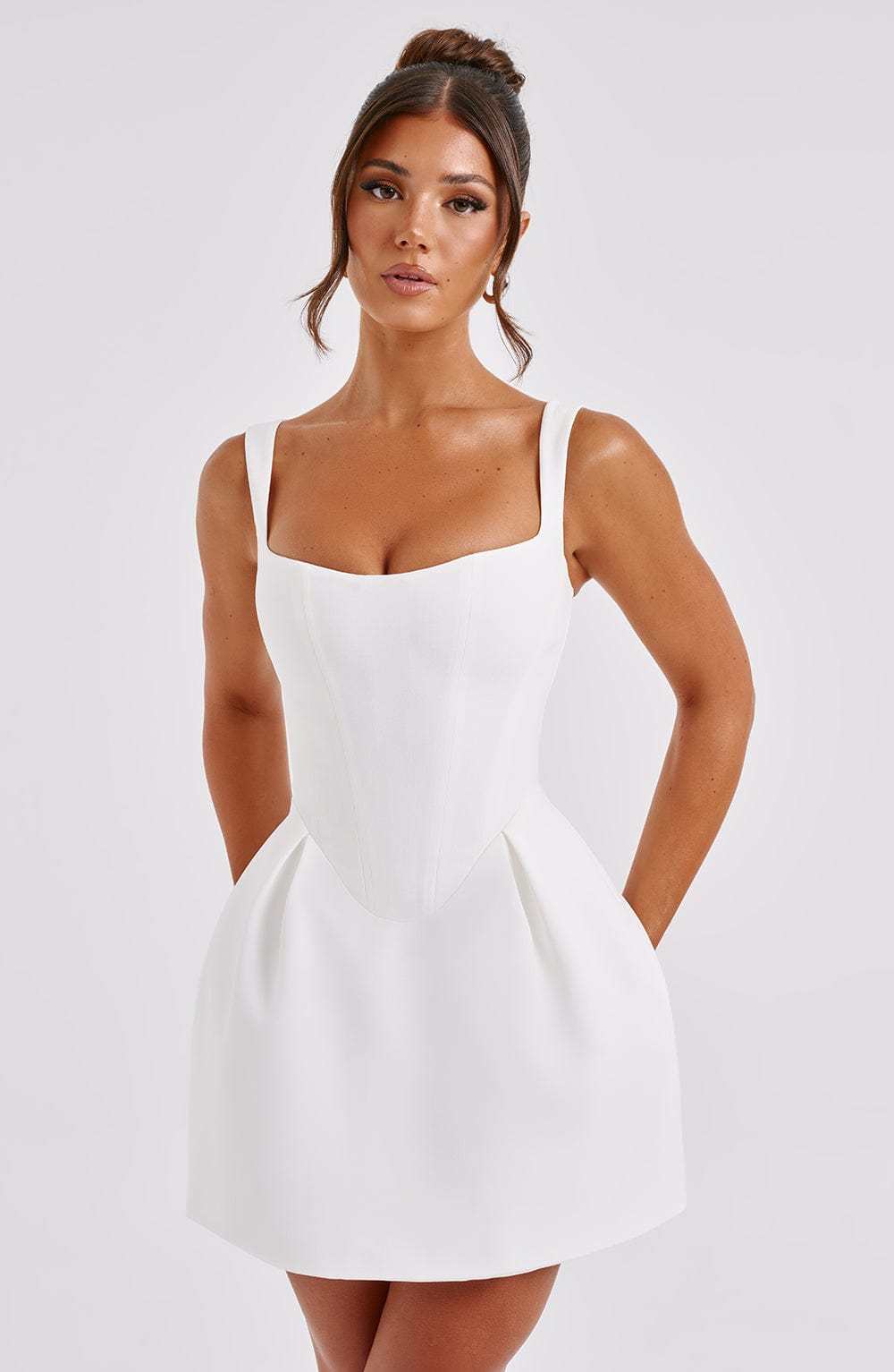 Janiyah Mini Dress - Ivory-My Top Dress.All Rights Reserved