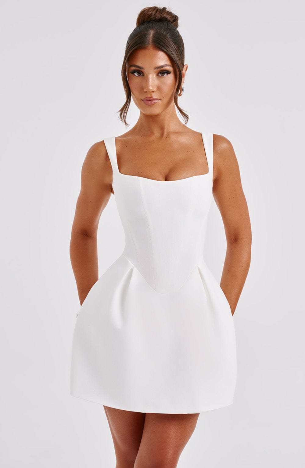 Janiyah Mini Dress - Ivory-My Top Dress.All Rights Reserved