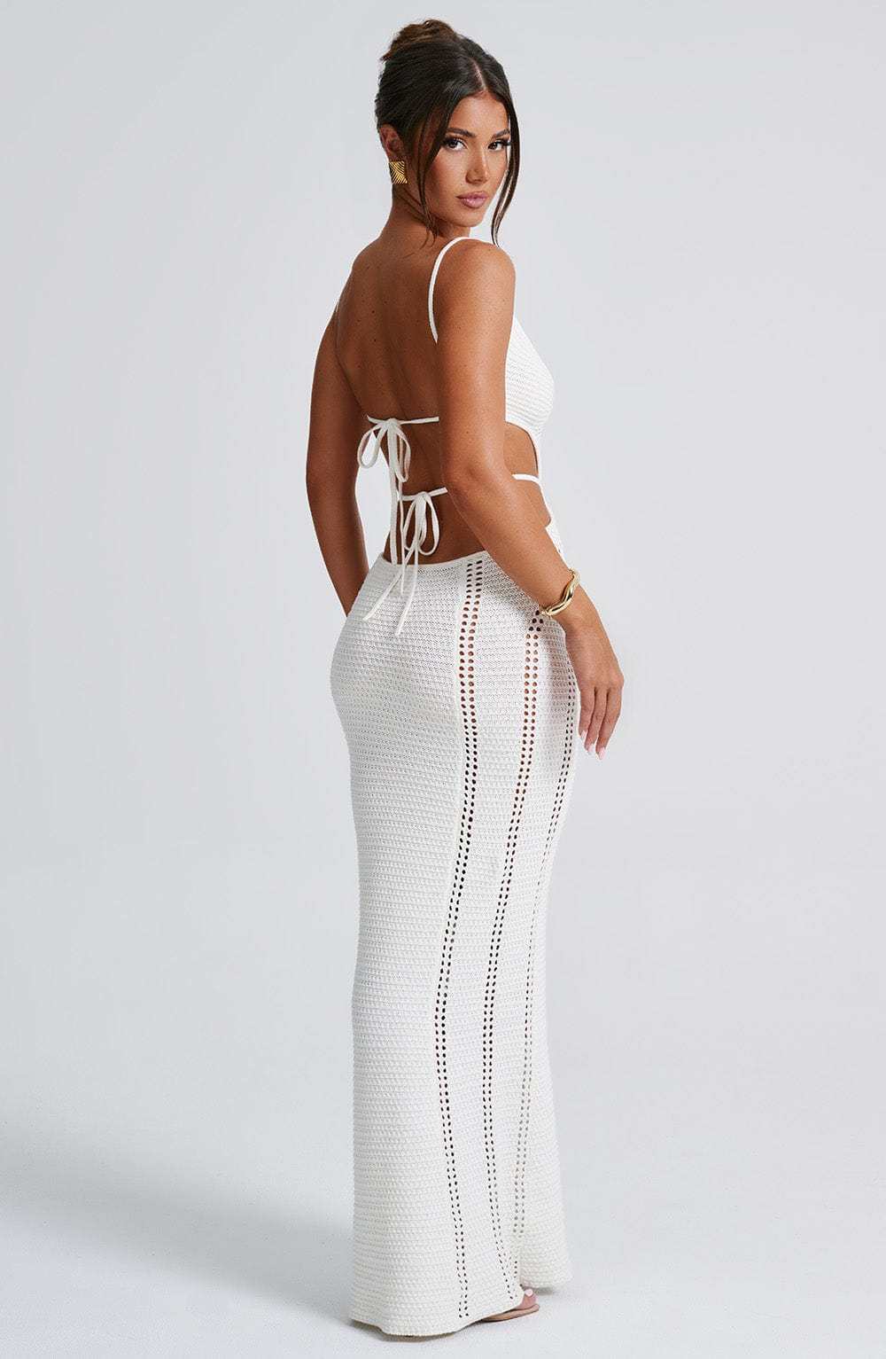 Josefina Maxi Dress - White-My Top Dress.All Rights Reserved