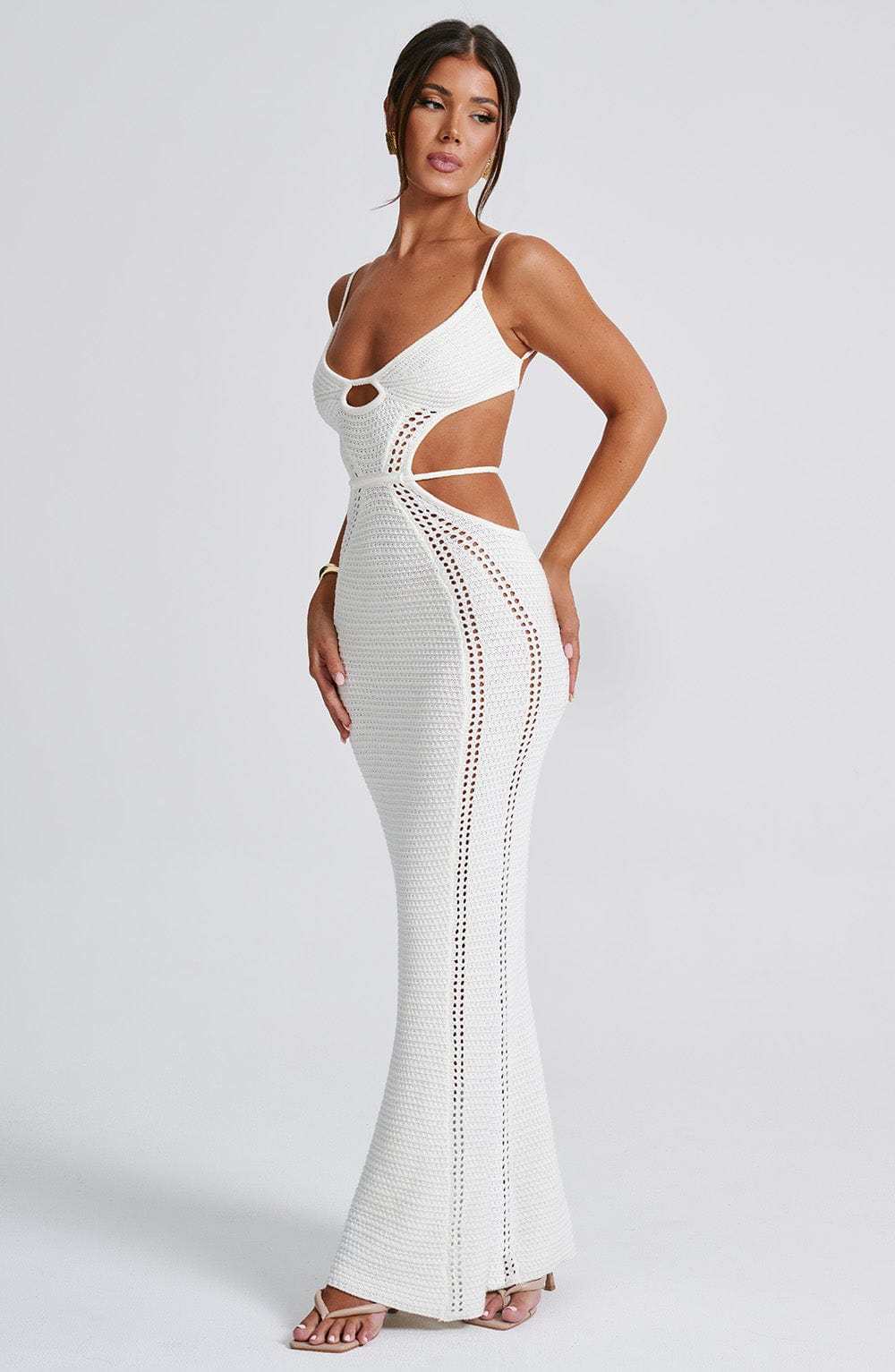 Josefina Maxi Dress - White-My Top Dress.All Rights Reserved