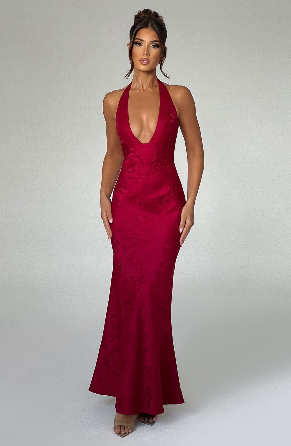 Josephine Maxi Dress - Red-My Top Dress.All Rights Reserved