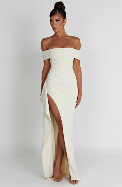 Joyce Maxi Dress - Ivory-My Top Dress.All Rights Reserved