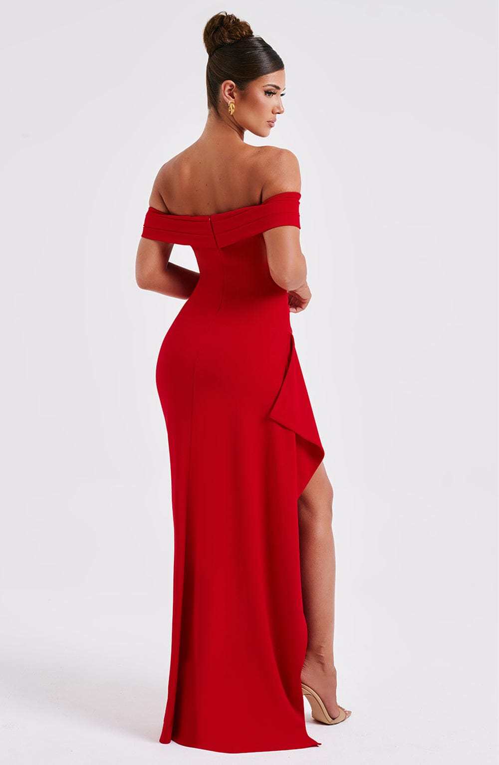 Joyce Maxi Dress - Red-My Top Dress.All Rights Reserved