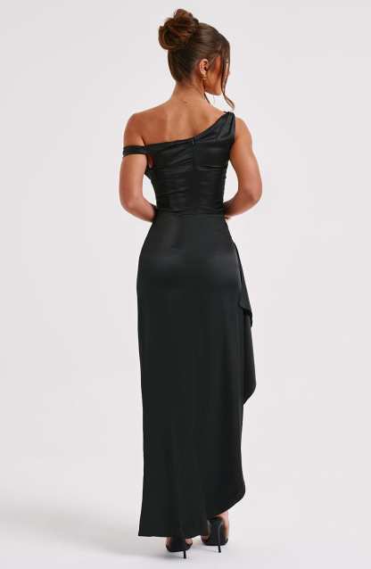 Juliene Maxi Dress - Black-My Top Dress.All Rights Reserved