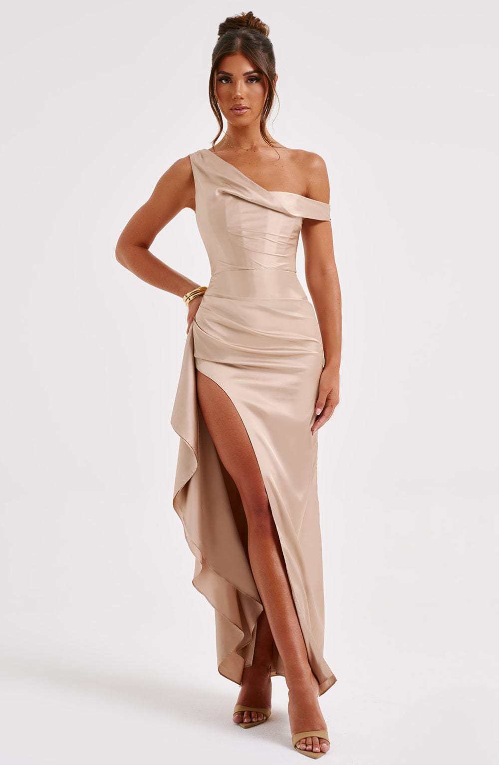 Juliene Maxi Dress - Champagne-My Top Dress.All Rights Reserved