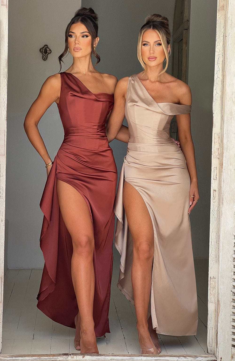 Juliene Maxi Dress - Champagne-My Top Dress.All Rights Reserved