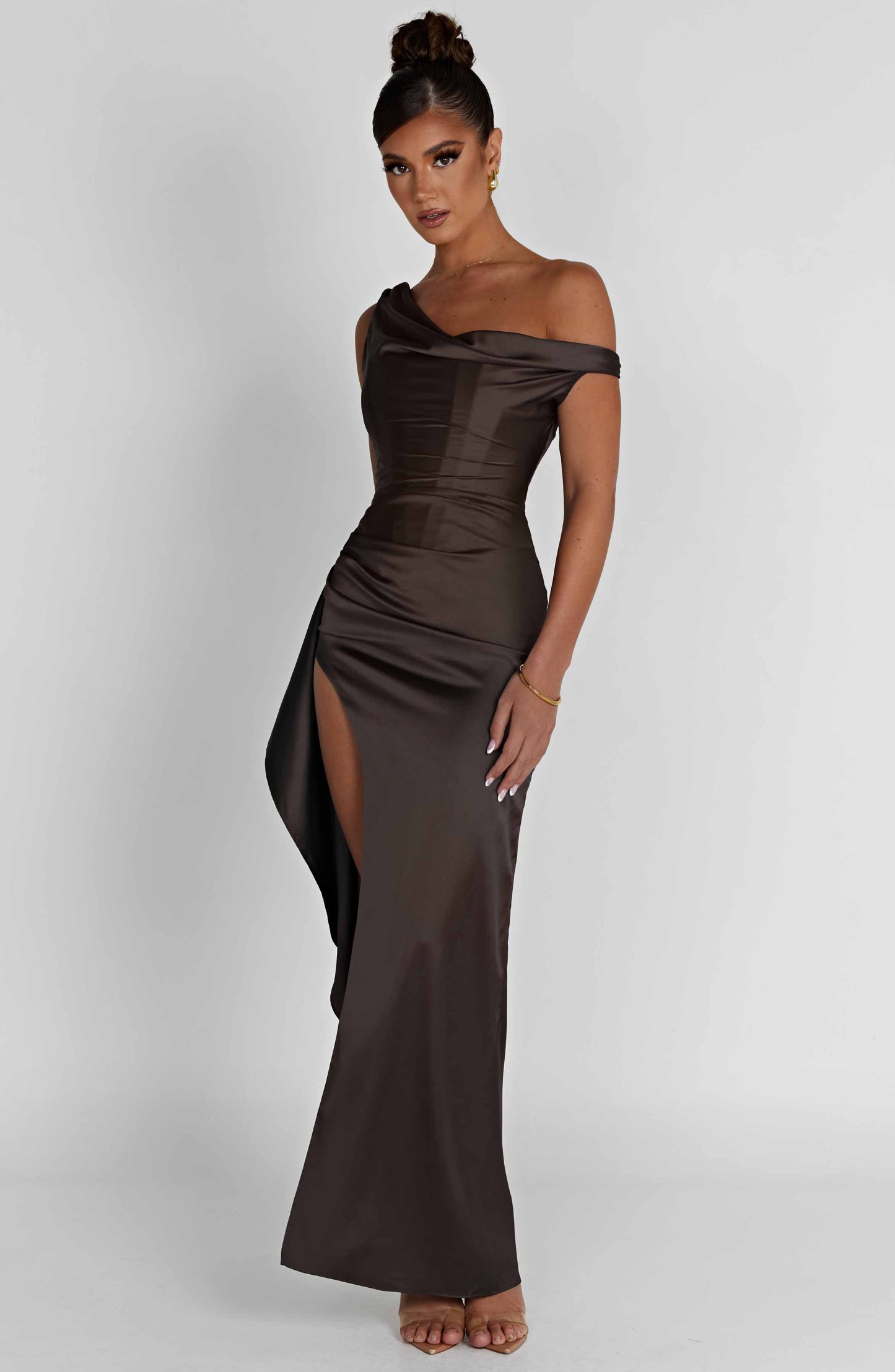 Juliene Maxi Dress - Charcoal-My Top Dress.All Rights Reserved
