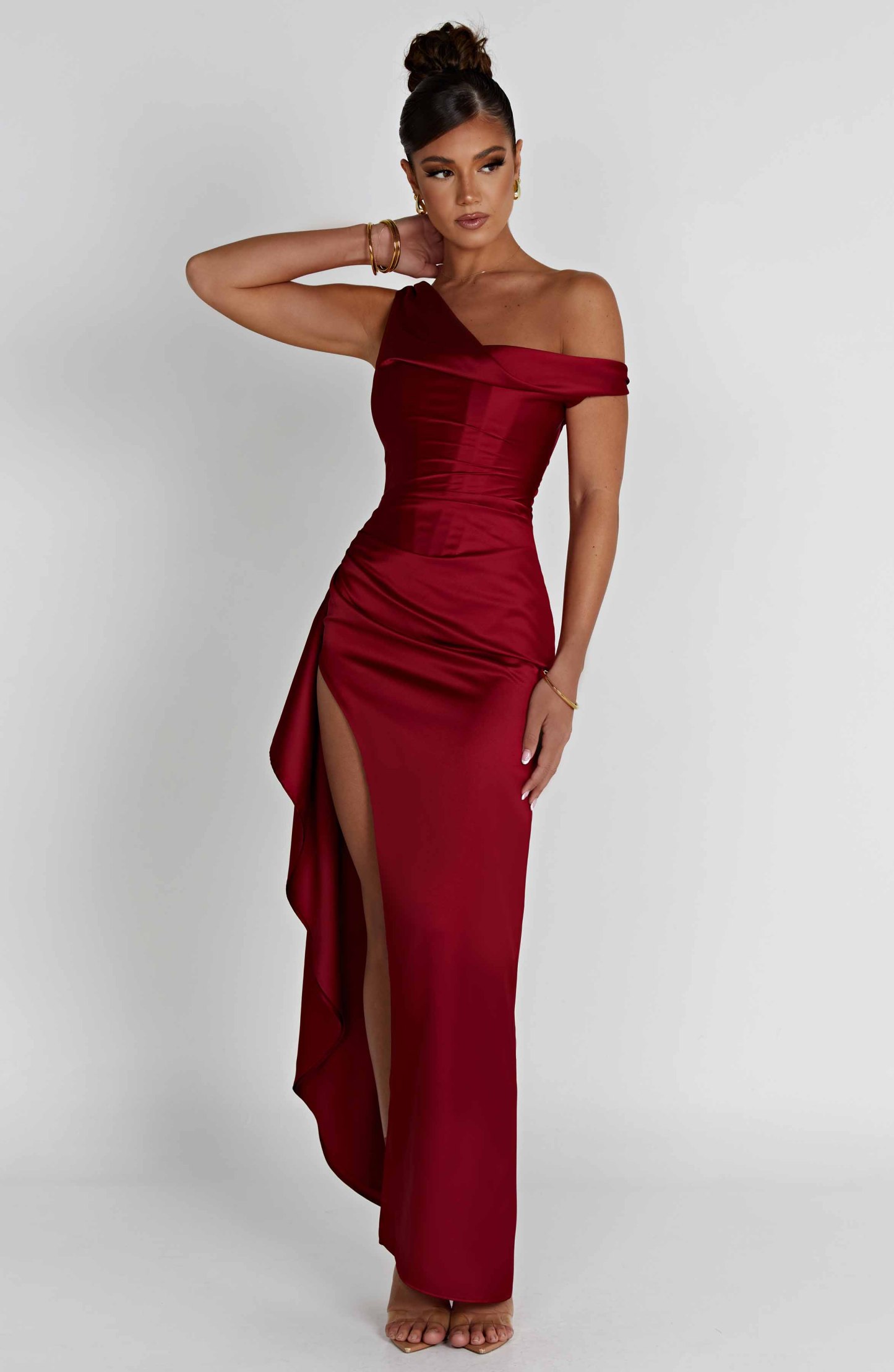 Juliene Maxi Dress - Wine-My Top Dress.All Rights Reserved