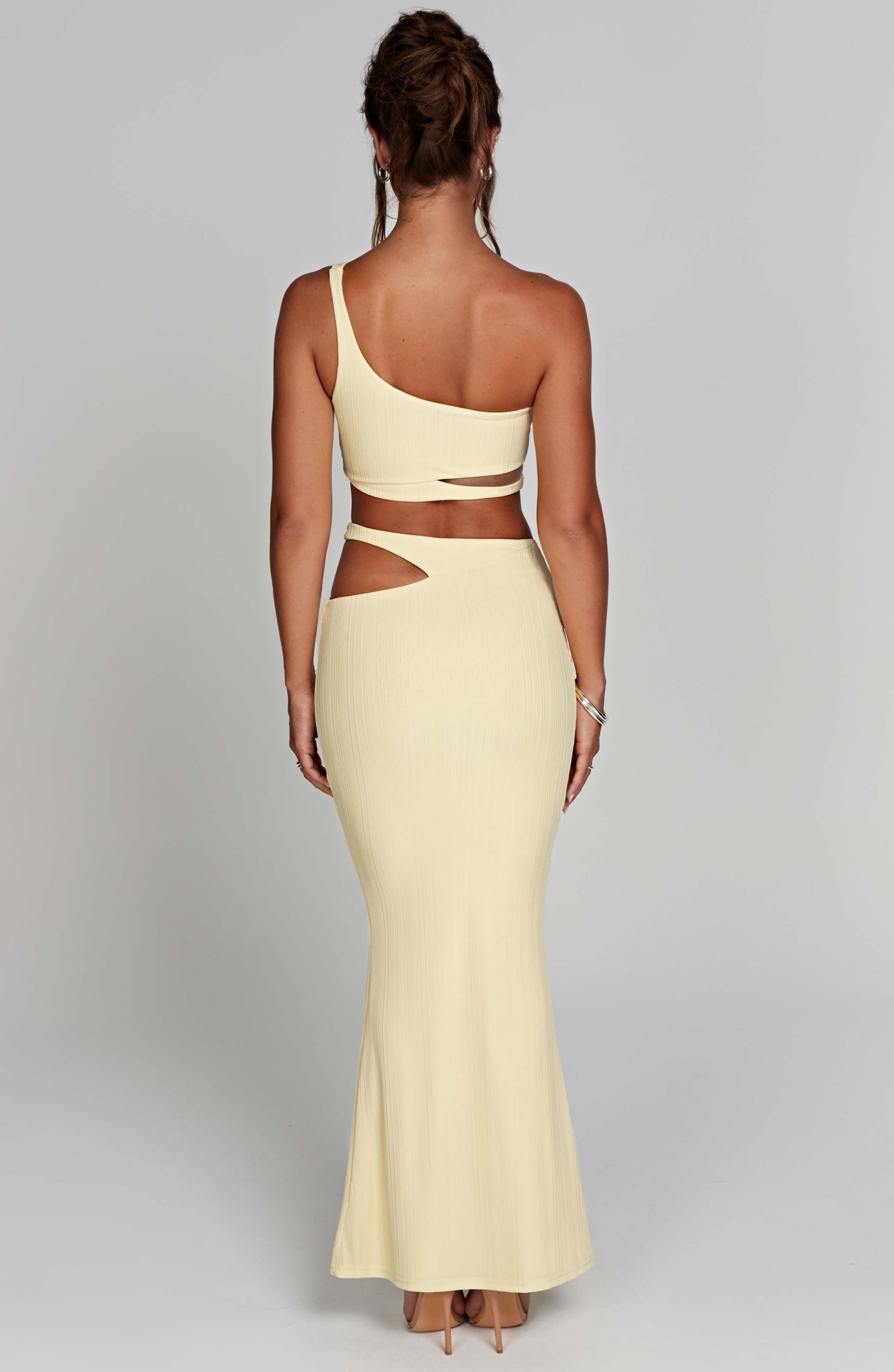 Kaela Maxi Skirt - Lemon-My Top Dress.All Rights Reserved