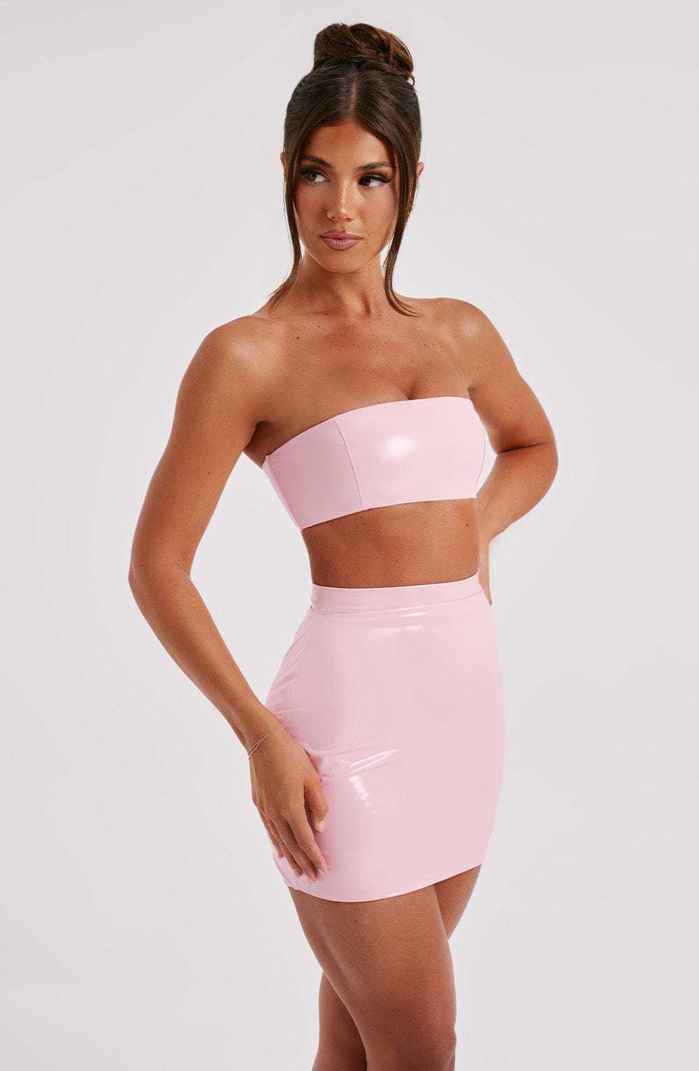 Violet Mini Skirt - Pink-My Top Dress.All Rights Reserved