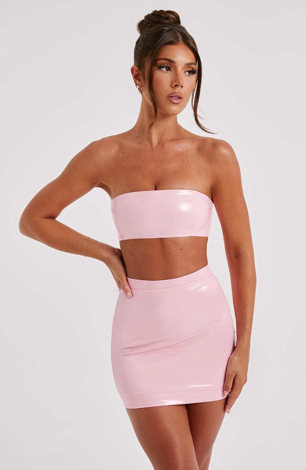 Violet Mini Skirt - Pink-My Top Dress.All Rights Reserved