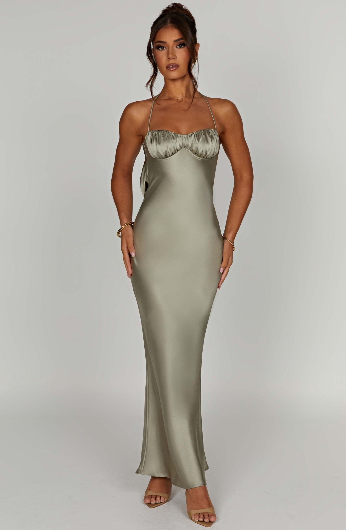 Kali Maxi Dress - Sage-My Top Dress.All Rights Reserved