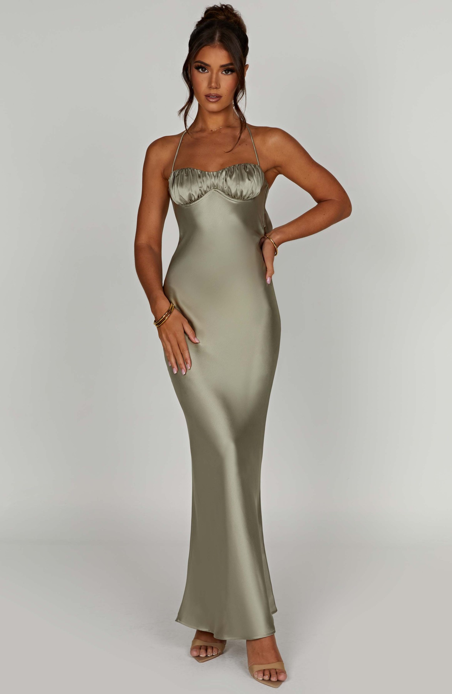 Kali Maxi Dress - Sage-My Top Dress.All Rights Reserved