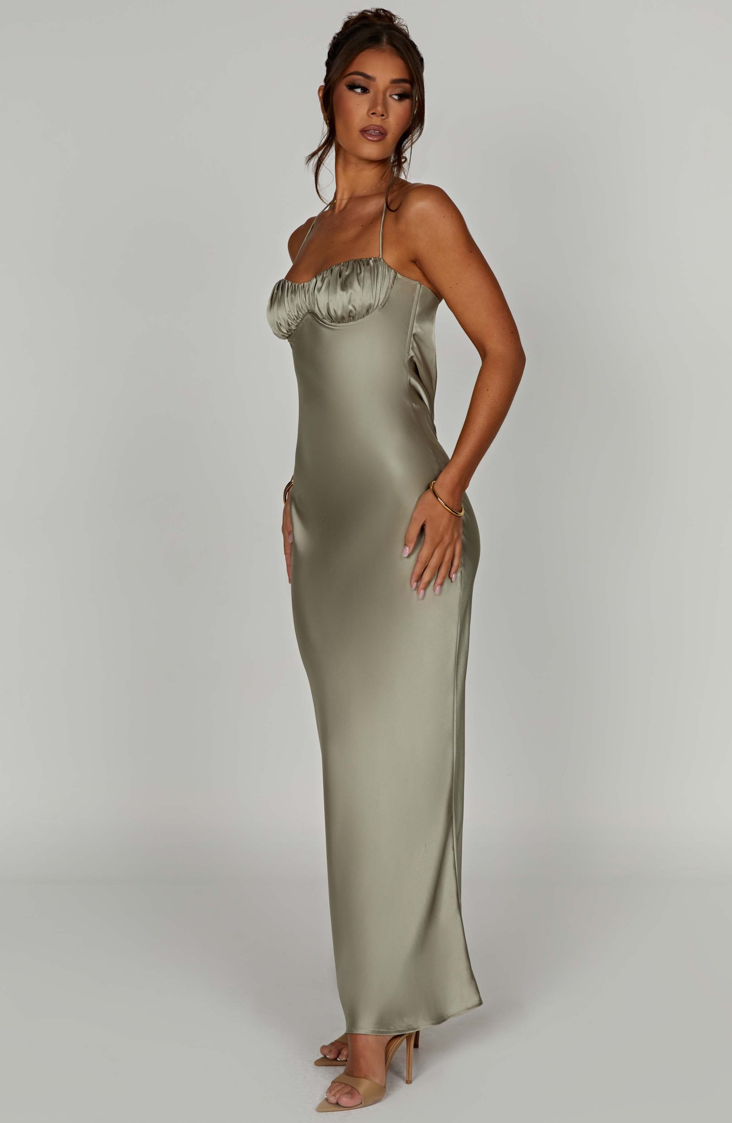 Kali Maxi Dress - Sage-My Top Dress.All Rights Reserved