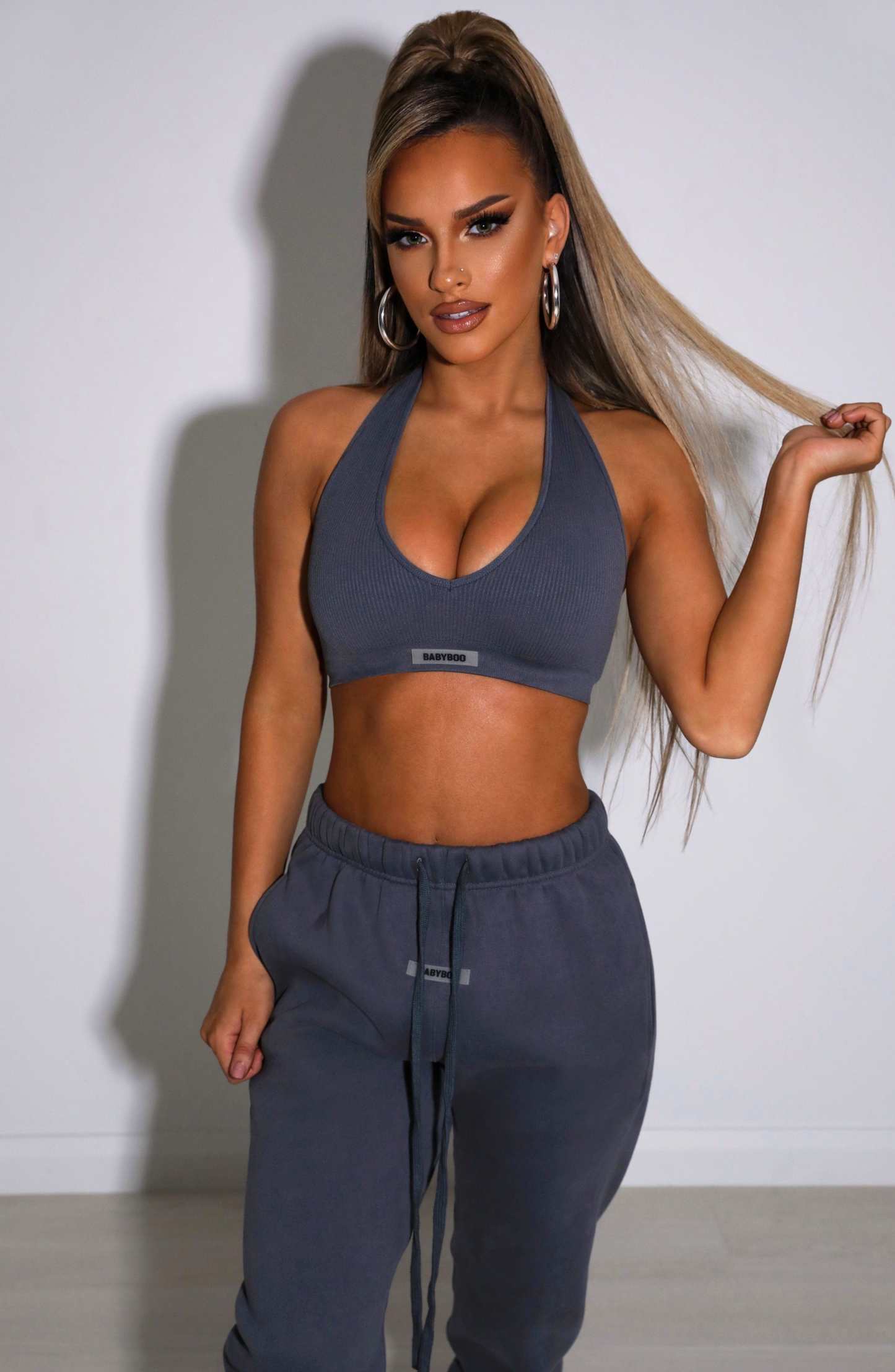 Kami Luxe Crop - Charcoal-My Top Dress.All Rights Reserved