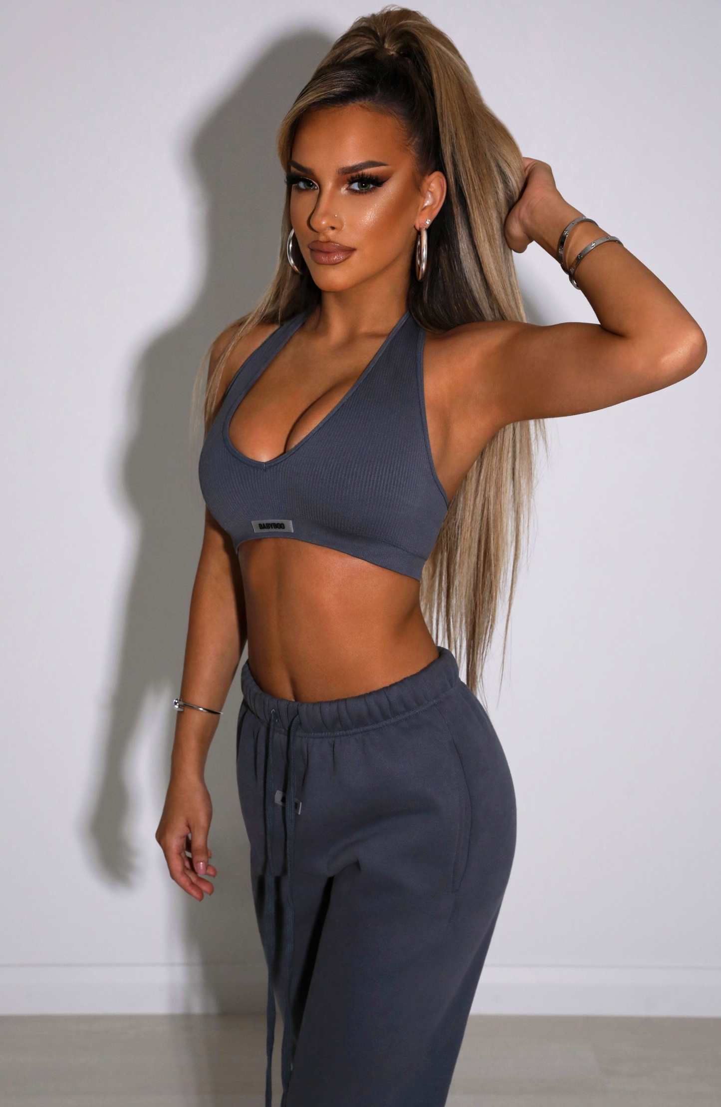 Kami Luxe Crop - Charcoal-My Top Dress.All Rights Reserved
