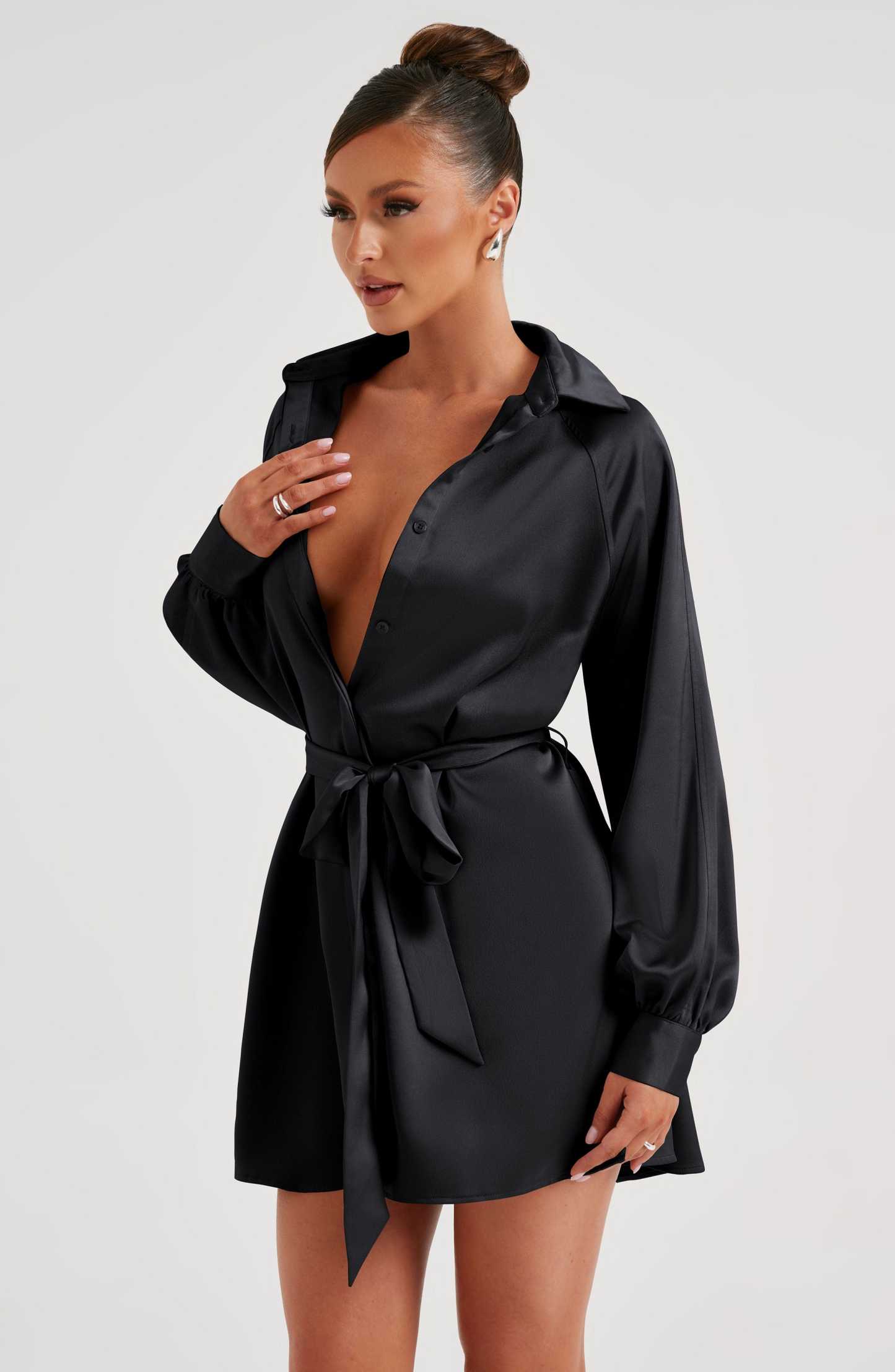 Kara Mini Dress - Black-My Top Dress.All Rights Reserved