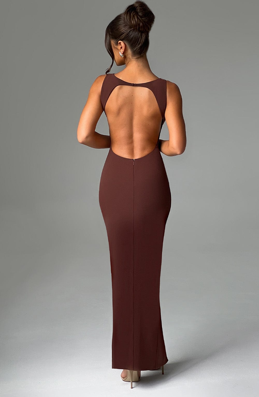 Kassandra Maxi Dress - Chocolate-My Top Dress.All Rights Reserved