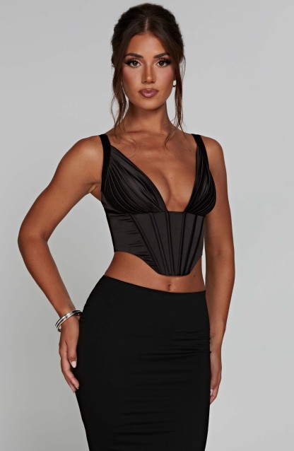 Kate Corset - Black-My Top Dress.All Rights Reserved