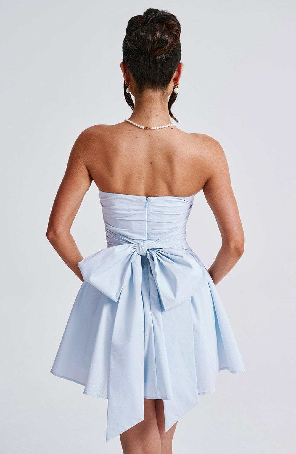 Katrina Mini Dress - Blue-My Top Dress.All Rights Reserved