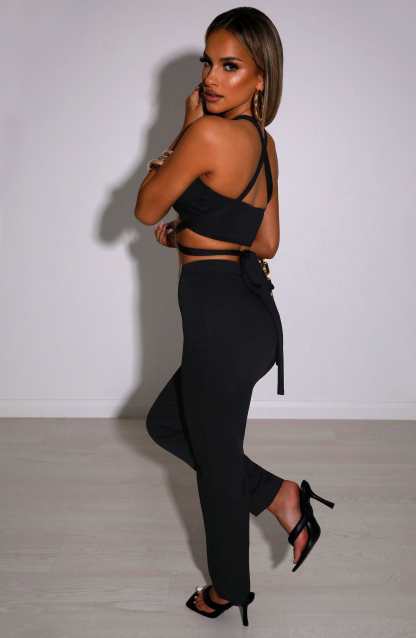 Kimora Pants - Black-My Top Dress.All Rights Reserved