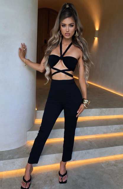 Kimora Pants - Black-My Top Dress.All Rights Reserved