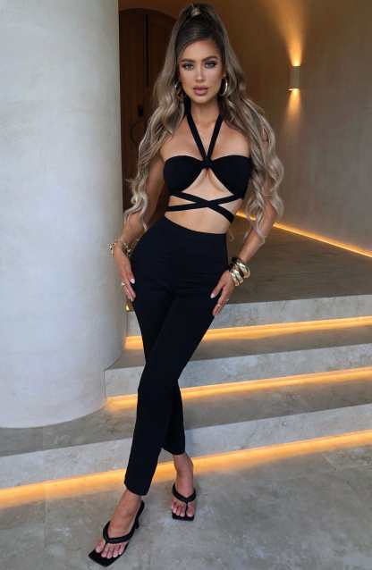 Kimora Pants - Black-My Top Dress.All Rights Reserved