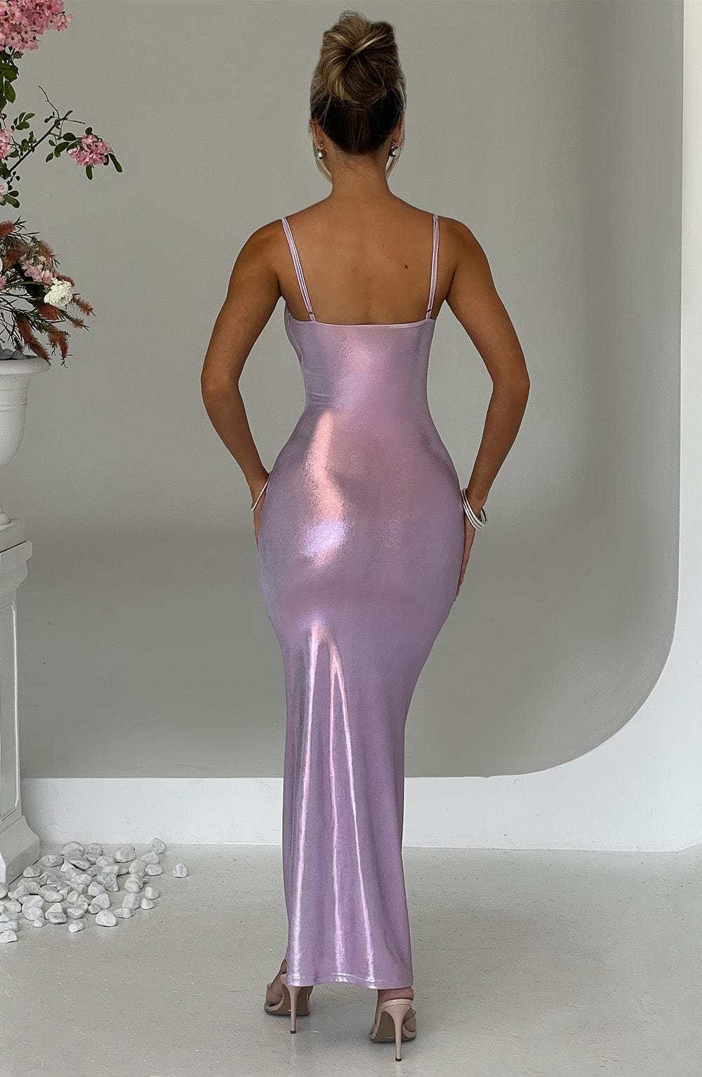 Kyranni Maxi Dress - Pink-My Top Dress.All Rights Reserved