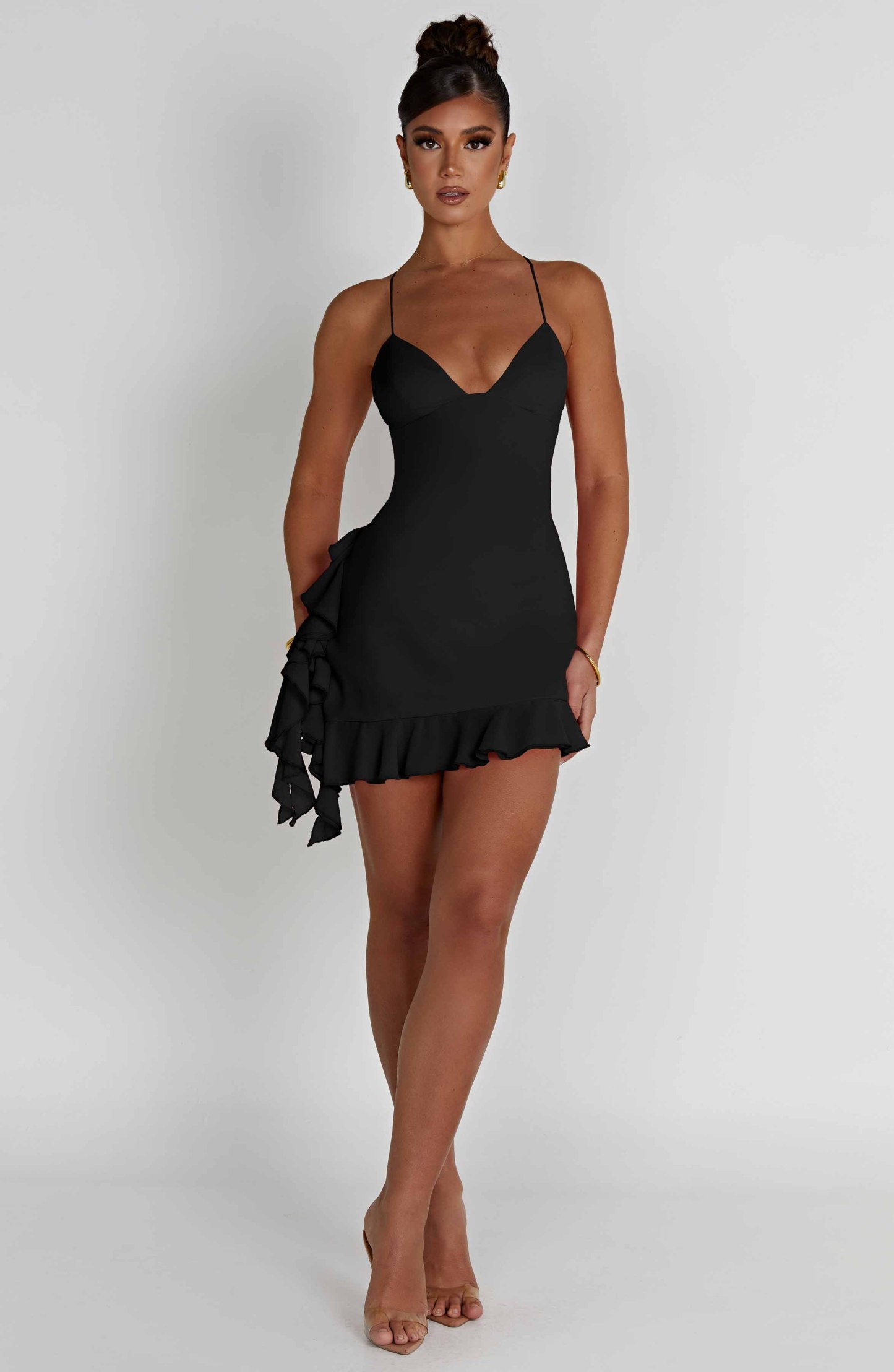 Larosa Mini Dress - Black-My Top Dress.All Rights Reserved