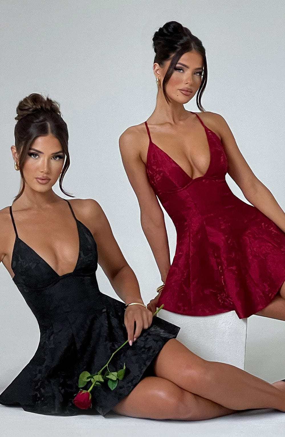 Leila Playsuit - Black-My Top Dress.All Rights Reserved