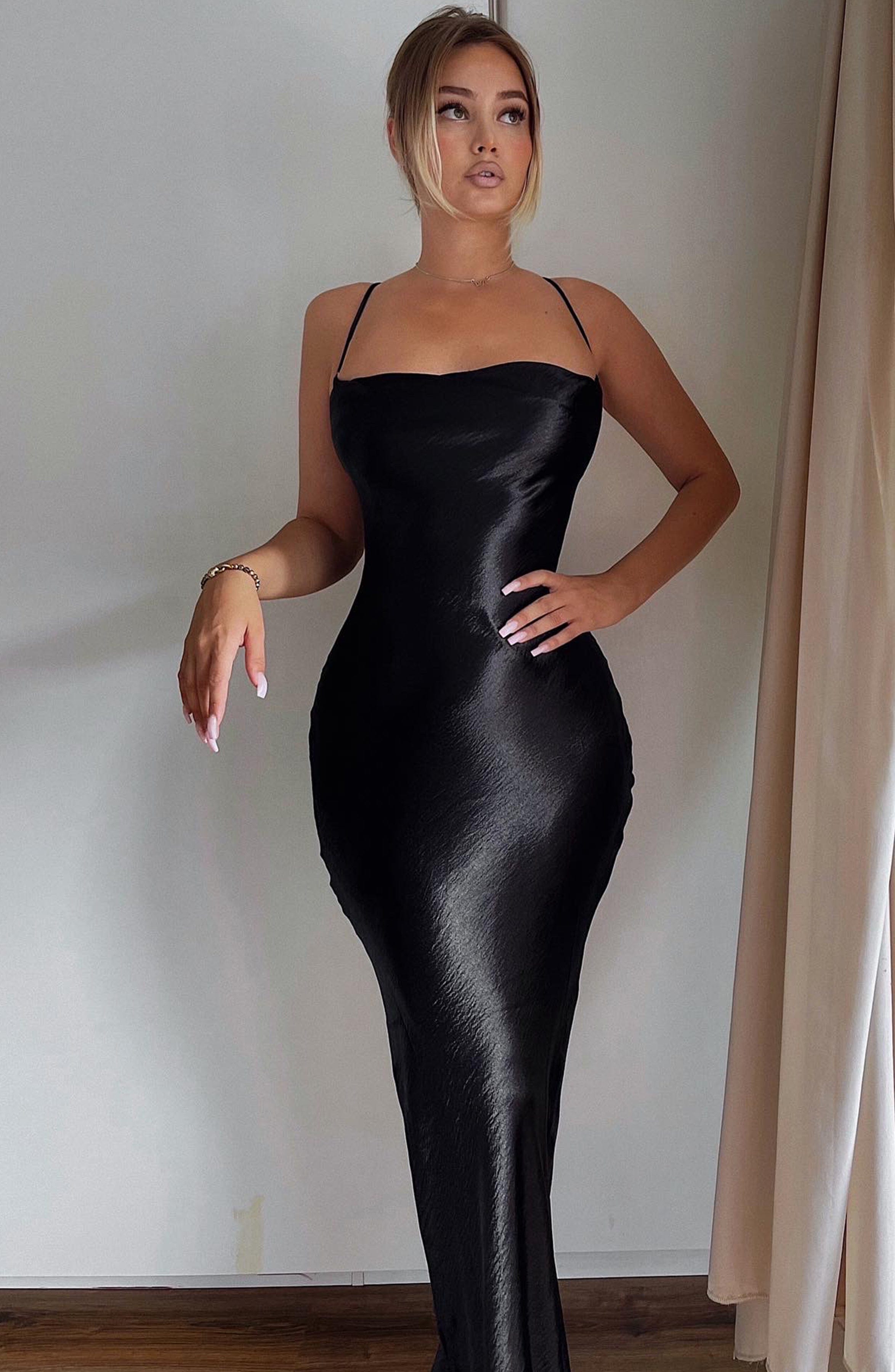 Leilani Maxi Dress - Black-My Top Dress.All Rights Reserved