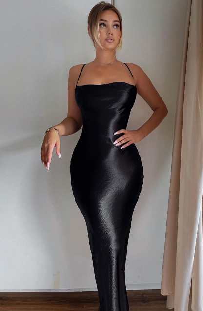 Leilani Maxi Dress - Black-My Top Dress.All Rights Reserved