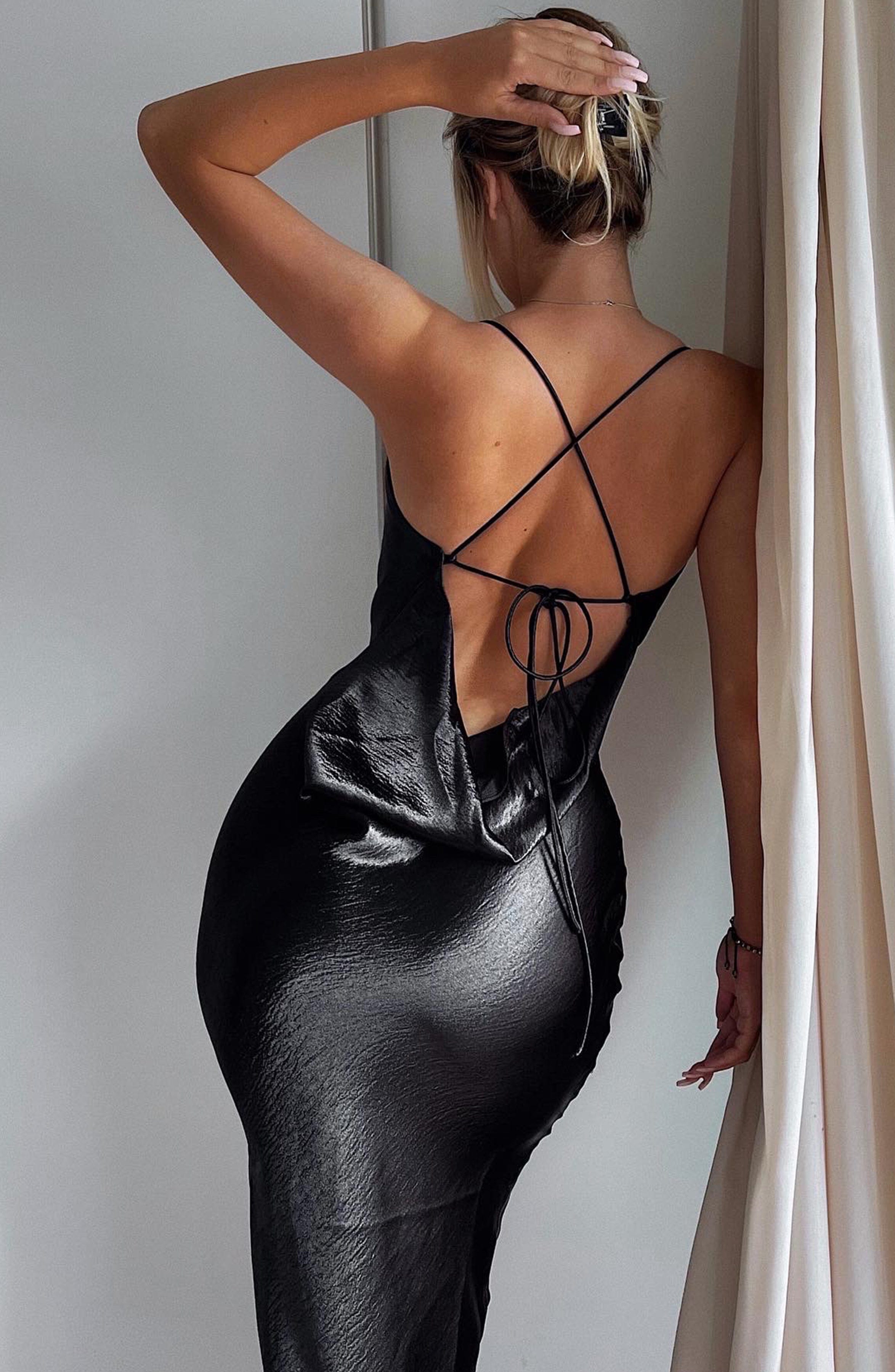 Leilani Maxi Dress - Black-My Top Dress.All Rights Reserved