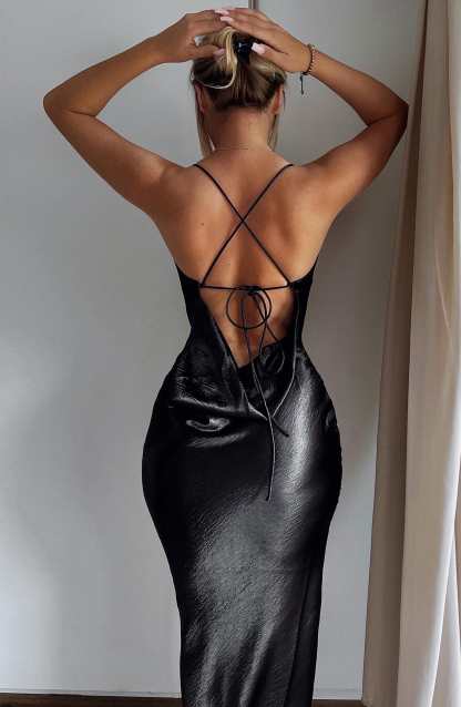 Leilani Maxi Dress - Black-My Top Dress.All Rights Reserved