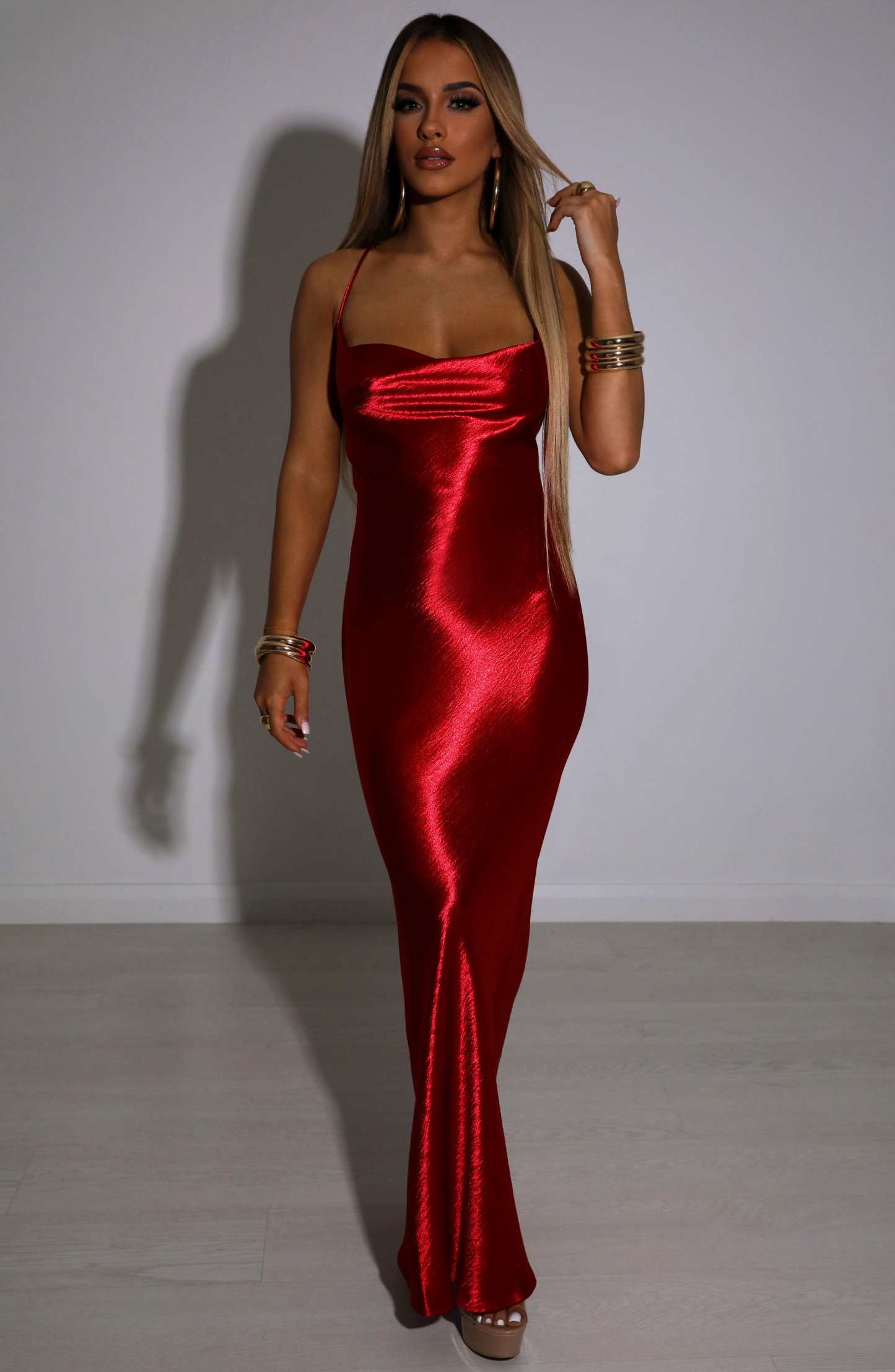 Leilani Maxi Dress - Red-My Top Dress.All Rights Reserved