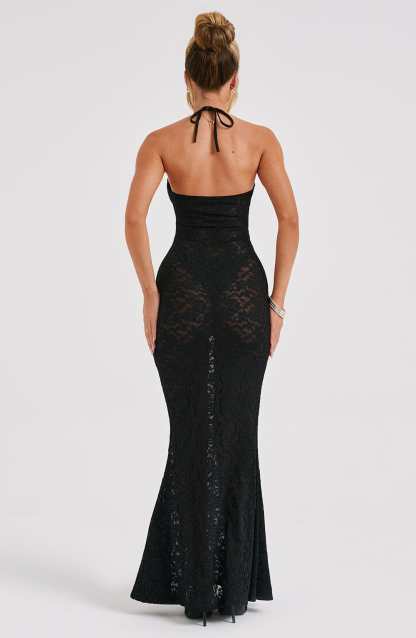 Leilina Maxi Dress - Black-My Top Dress.All Rights Reserved