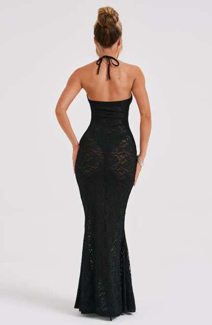 Leilina Maxi Dress - Black-My Top Dress.All Rights Reserved