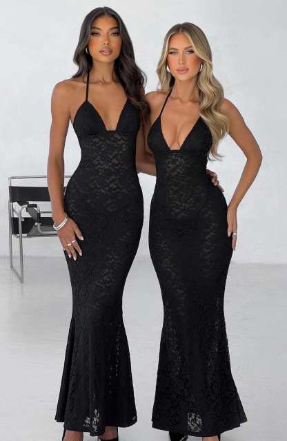 Leilina Maxi Dress - Black-My Top Dress.All Rights Reserved