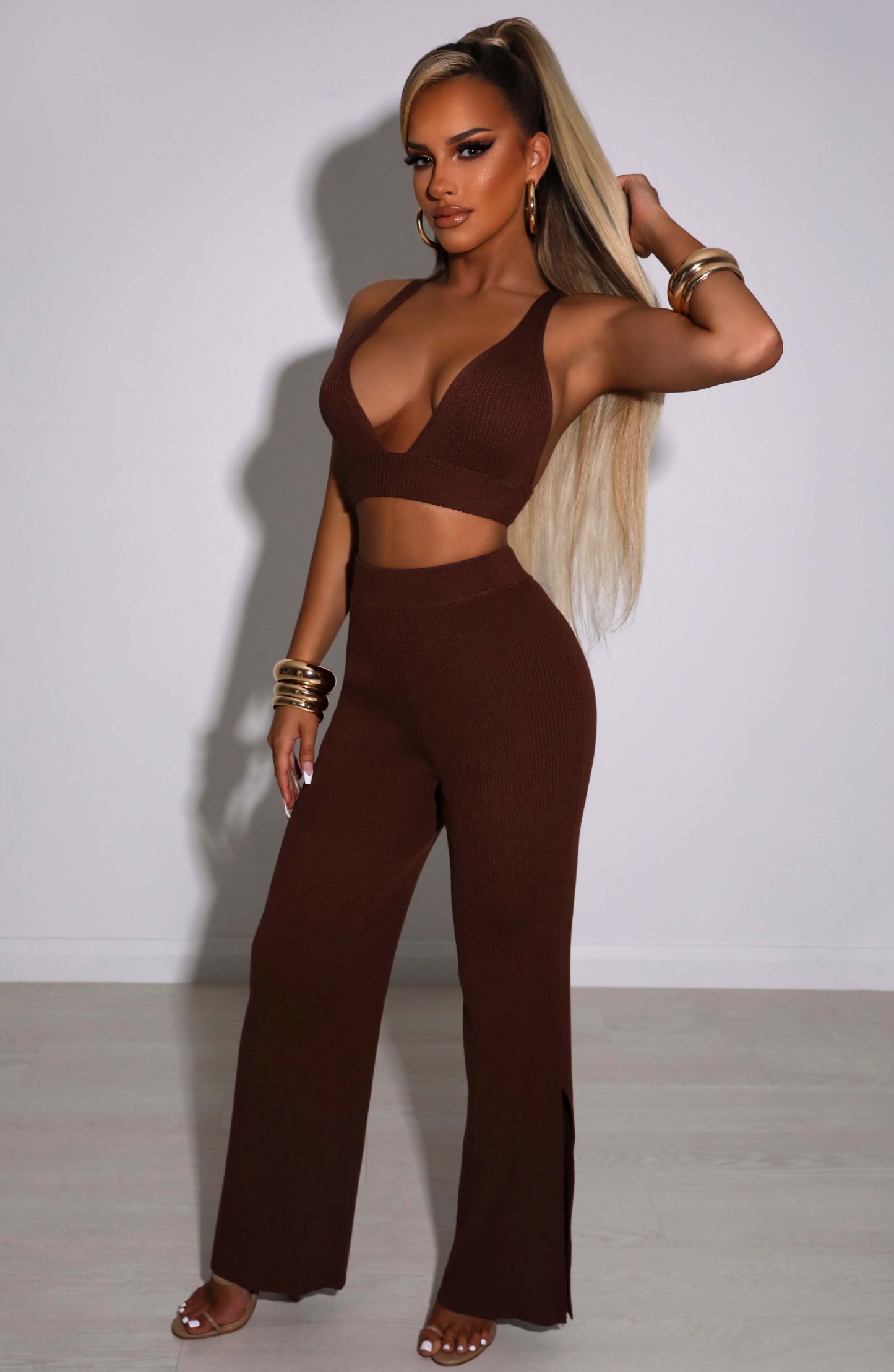 Lila Top - Chocolate-My Top Dress.All Rights Reserved